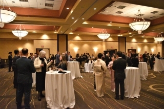 Guests at reception