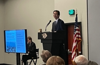 Consul-General at Podium